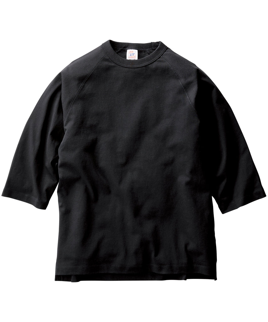 Maki ラグランTシャツ ブラック L ロンT □一筒ラグランL/S Teeの メンバーの着用写真はこちら！ ▽着用サイズ ミュージシャン